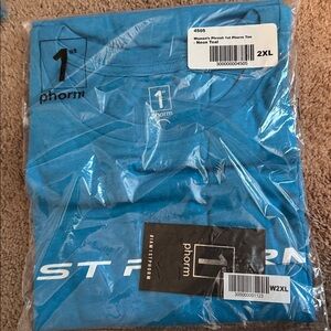 1st Phorm Women's Neon Teal Short Sleeve Tee